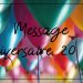 message anniversaire 20 ans