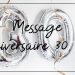 message anniversaire 30 ans