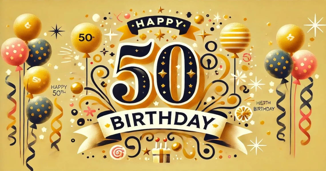 message anniversaire 50 ans
