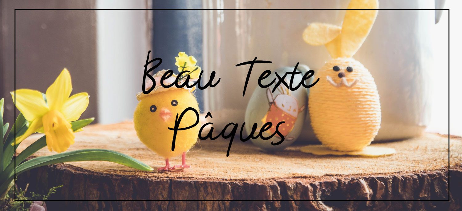 Beau Texte De Pâques