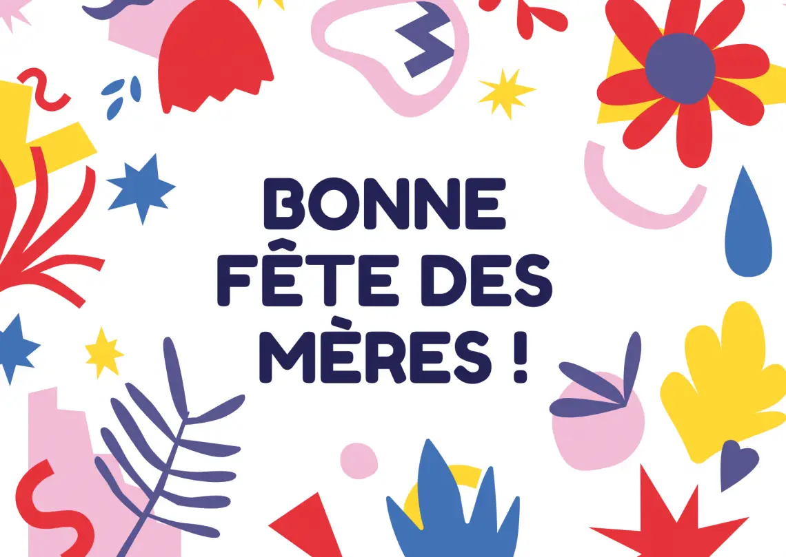Carte Fête des Mères à Imprimer - Gratuit
