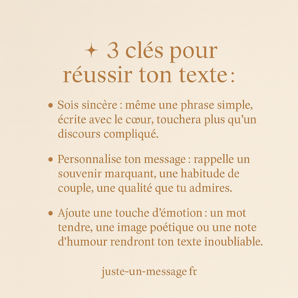 Textes anniversaire mariage – Romantiques, drôles et inspirants