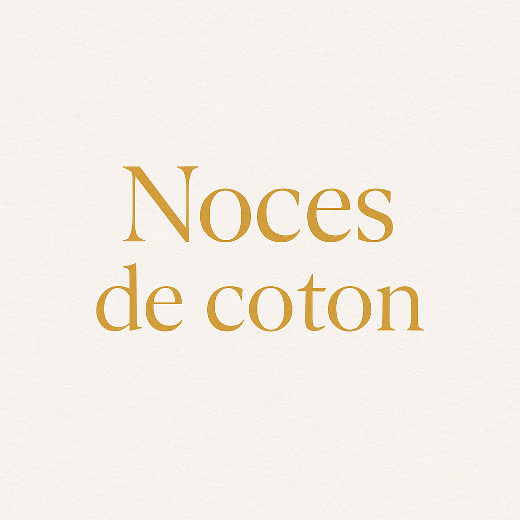 Noces de coton – Mot-clé minimaliste