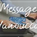 idée message Hanoucca