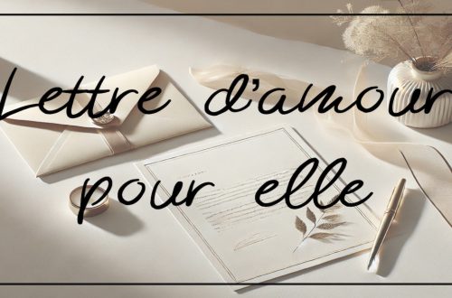 Lettre d'amour pour elle