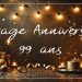 message anniversaire 99 ans