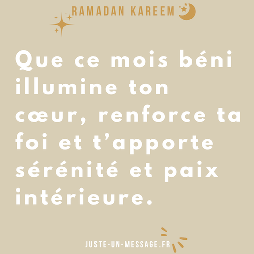 Bon ramadan Kareem