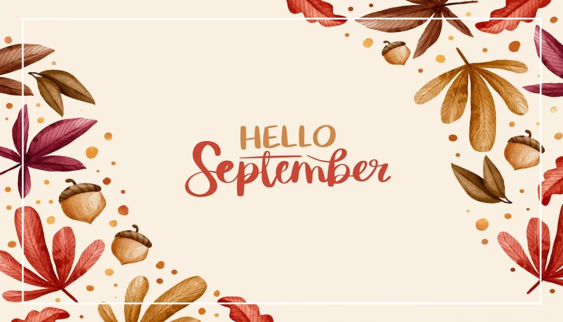 souhaiter bon mois de septembre