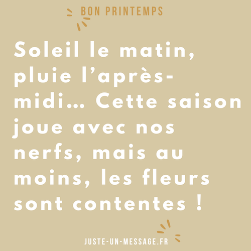 joyeux printemps citation