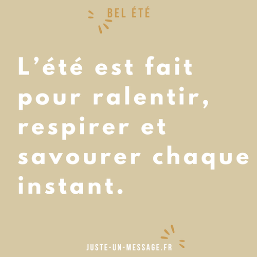 souhaiter un bon été