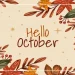 souhaiter un bon mois octobre