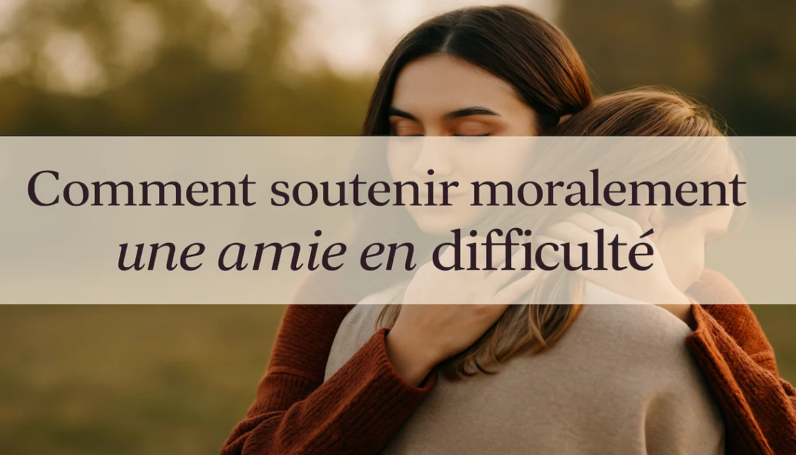 Message de soutien moral à une amie : idées sincères et conseils réconfortants