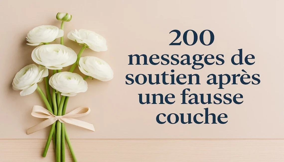 200 messages de soutien après une fausse couche
