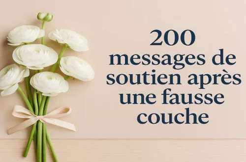 200 messages de soutien après une fausse couche