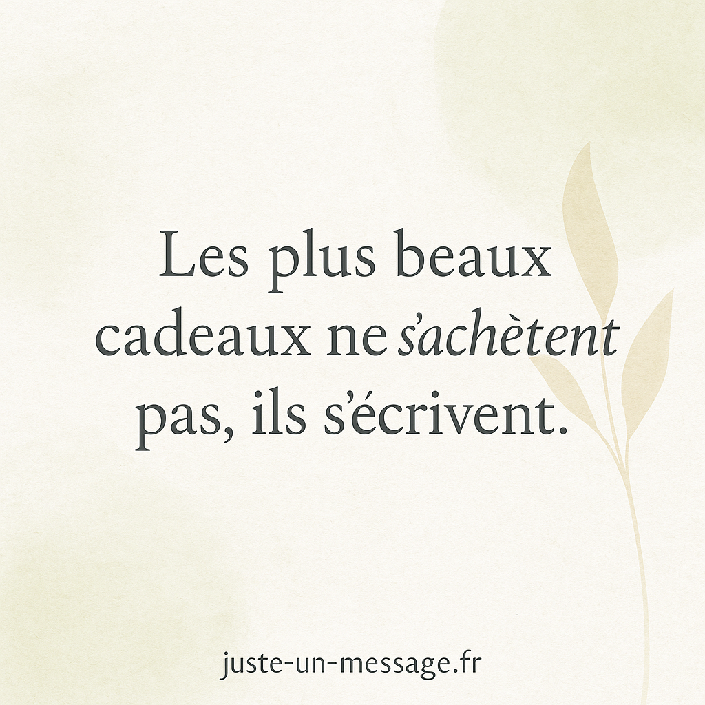 Citation touchante pour marraine