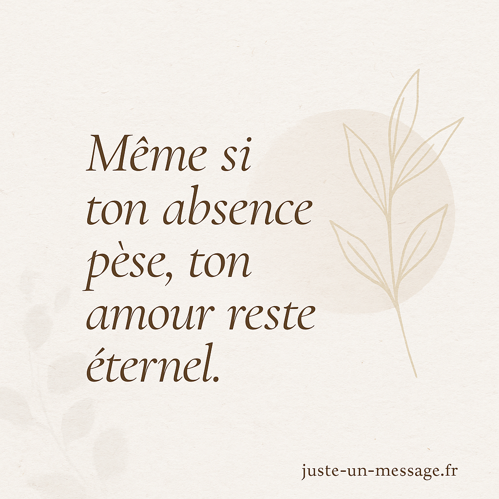 Citation inspirante – Lettre à une maman disparue