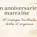 Joyeux anniversaire marraine chérie