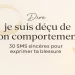 SMS je suis déçu de ton comportement