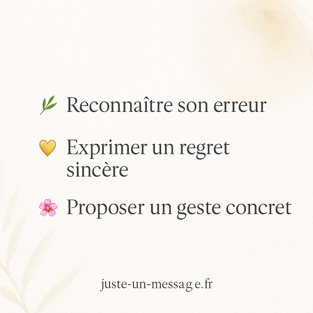 Les 3 clés d’une excuse réussie : reconnaître, regretter, réparer