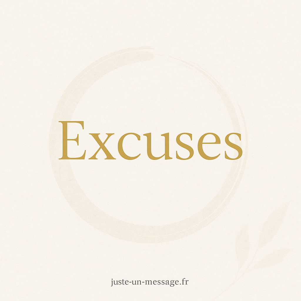 excuses sincères : guide pratique pour s’exprimer avec justesse