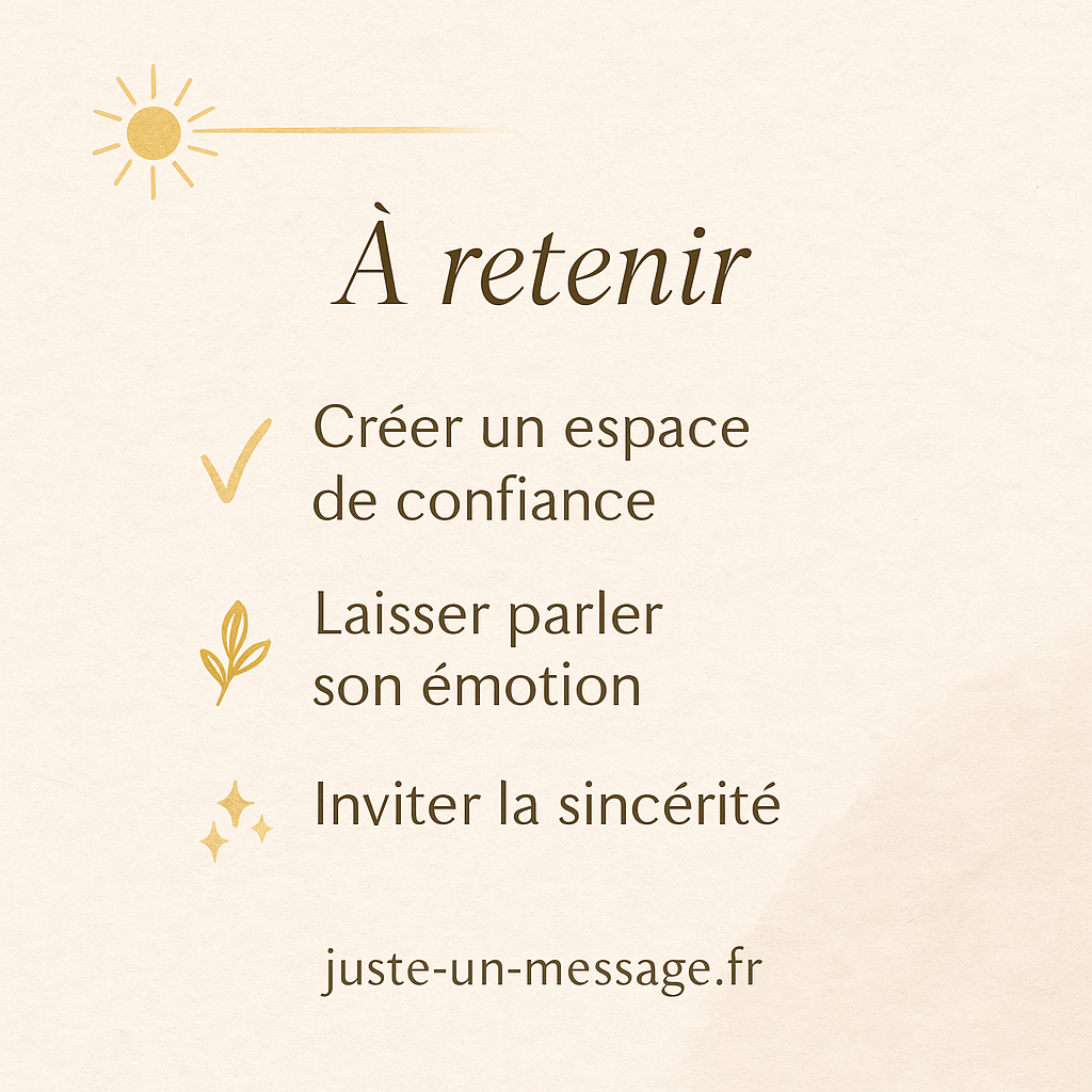À retenir – Les clés pour annoncer une grossesse avec douceur