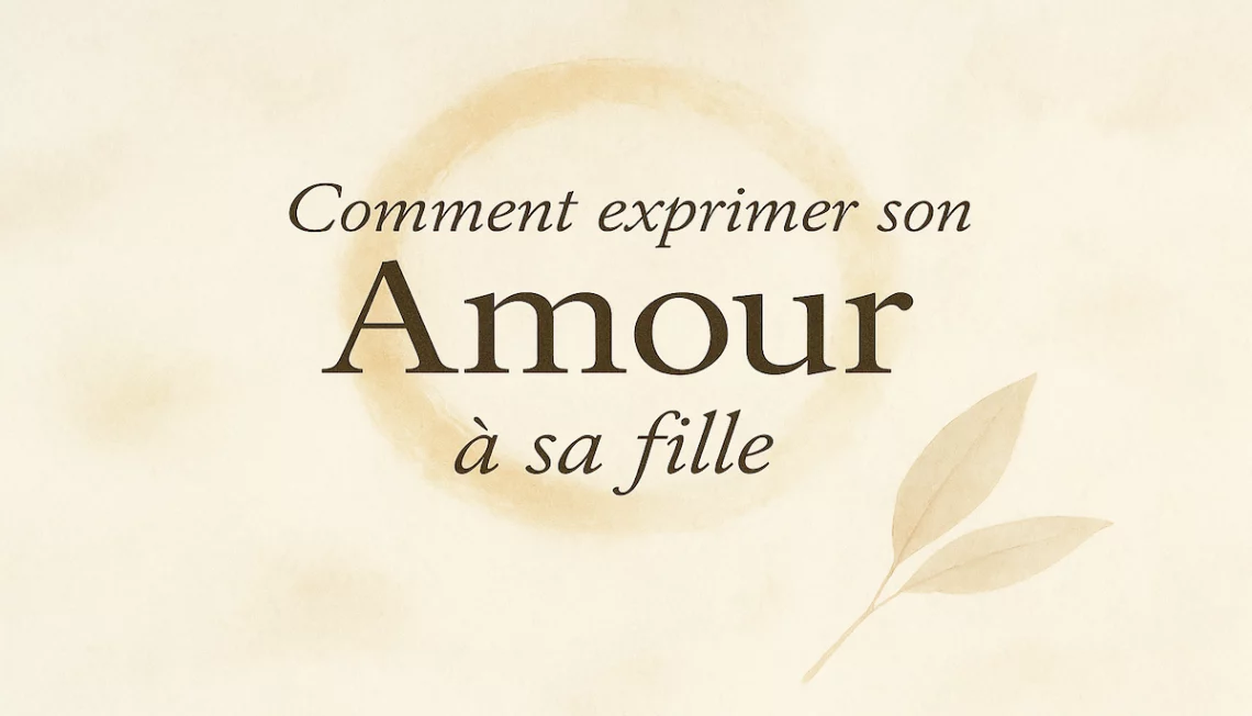 Dire « je t’aime » à sa fille : gestes et mots pour exprimer son amour